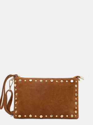 Answear.LAB torebka crossbody damska zamszowa