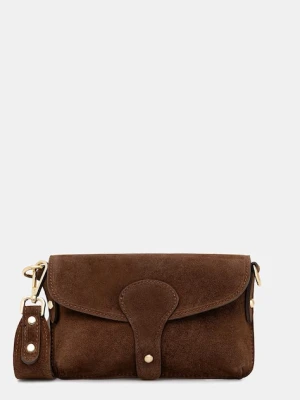 Answear.LAB torebka crossbody damska zamszowa