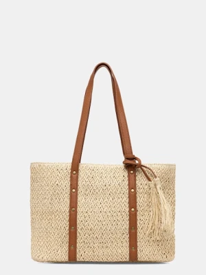 Answear.LAB torebka shopper damska pleciona