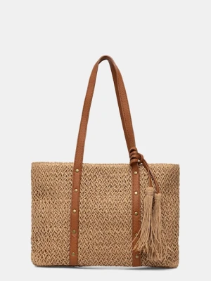 Answear.LAB torebka shopper damska pleciona