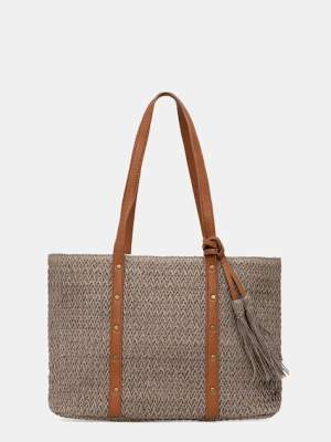 Answear.LAB torebka shopper damska pleciona