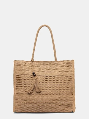 Answear.LAB torebka shopper damska pleciona