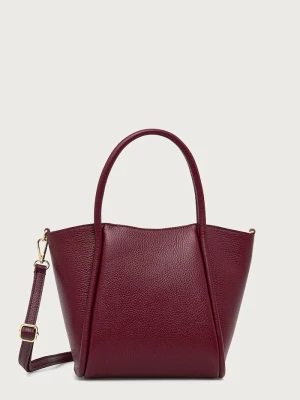 Answear.LAB torebka shopper damska skórzana fioletowy