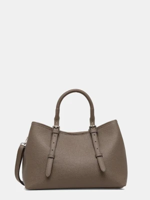 Answear.LAB torebka skórzana kolor beżowy