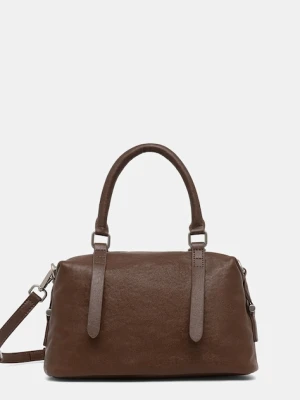 Answear.LAB torebka skórzana kolor brązowy