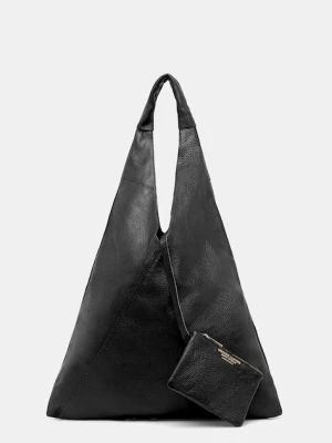 Answear.LAB torebka skórzana kolor czarny