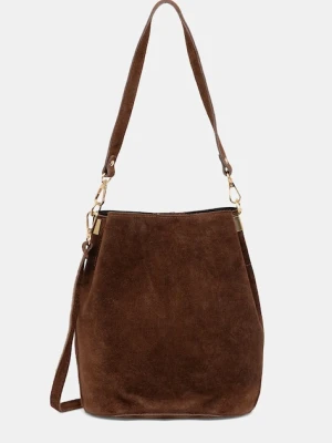 Answear.LAB torebka zamszowa