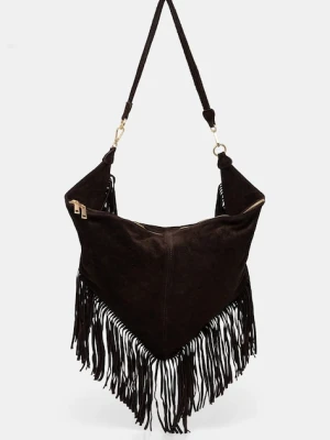 Answear.LAB torebka zamszowa