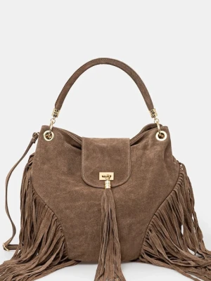 Answear.LAB torebka zamszowa