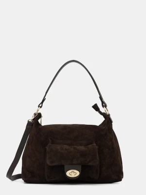 Answear.LAB torebka zamszowa