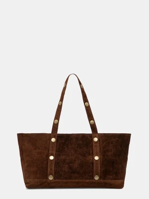 Answear.LAB torebka zamszowa