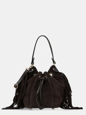 Answear.LAB torebka zamszowa