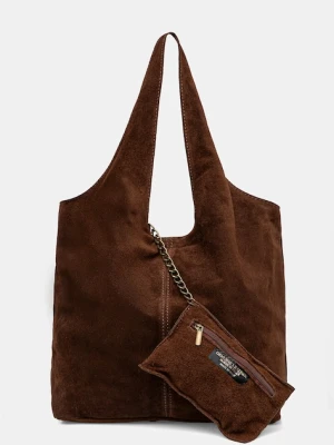 Answear.LAB torebka zamszowa