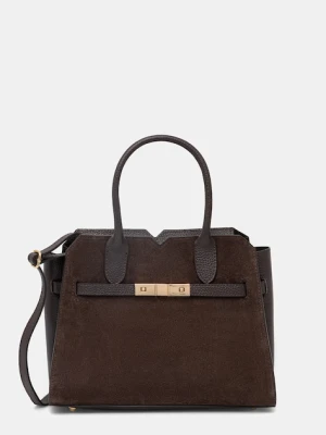 Answear.LAB torebka zamszowa