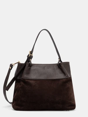 Answear.LAB torebka zamszowa