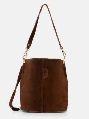 Answear.LAB torebka zamszowa