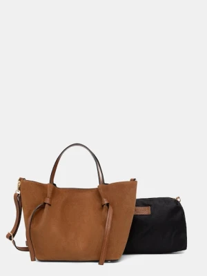 Answear.LAB torebka zamszowa