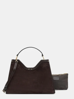 Answear.LAB torebka zamszowa