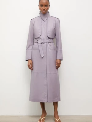 Answear.LAB trencz damski skórzany ICON