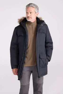 Antarctic Extreme Puchowa Wodoodporna Kurtka Męska - Grey Mountain Warehouse