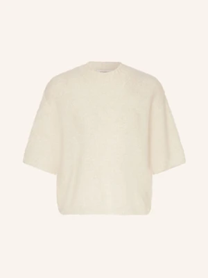 Antonelli Firenze Dzianinowa Koszulka Z Alpaki weiss