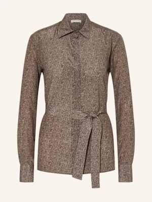 Antonelli Firenze Koszula Dafne Z Jedwabiu braun