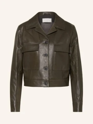 Antonelli Firenze Kurtka Skórzana Gelato gruen