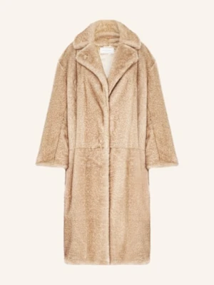 Antonelli Firenze Płaszcz Ze Sztucznego Futra Fritella beige