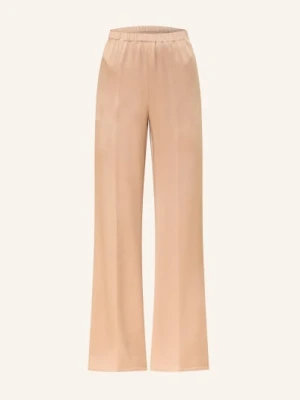 Antonelli Firenze Spodnie Satynowe beige