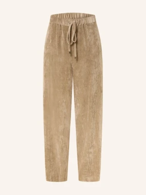 Antonelli Firenze Spodnie Z Sztruksu San Lorenzo beige