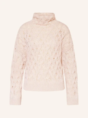 Antonelli Firenze Sweter Pompeo Z Błyszczącą Przędzą beige