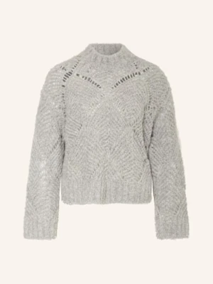 Antonelli Firenze Sweter Z Alpaki Calpurnia Z Cekinami grau