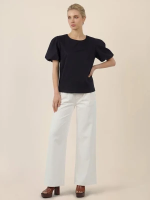 APART Dżinsy - Relaxed fit - w kolorze kremowym rozmiar: 40