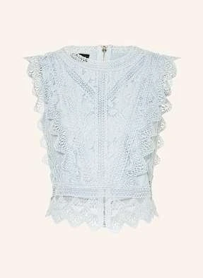 Apart Koronkowy Top blau
