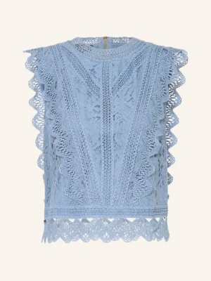 Apart Koszulka Z Koronką blau