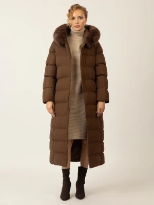 APART Płaszcz zimowy w kolorze brązowym rozmiar: 36