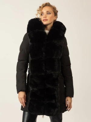 APART Płaszcz zimowy w kolorze czarnym rozmiar: 40