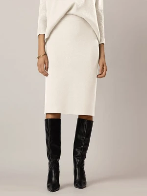 APART Spódnica dzianinowa w kolorze kremowym rozmiar: 36/38