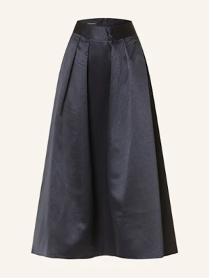 Apart Spódnica Satynowa blau