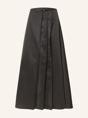 Apart Spódnica Satynowa schwarz