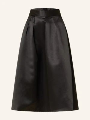 Apart Spódnica Satynowa schwarz