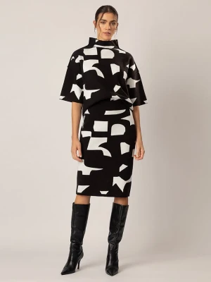 APART Spódnica w kolorze czarno-białym rozmiar: 44/46