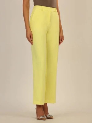 APART Spodnie chino w kolorze żółtym rozmiar: 34