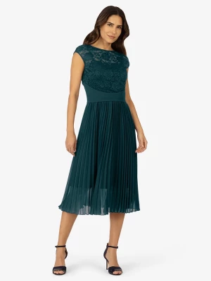 APART Sukienka plisowana w kolorze zielonym rozmiar: 34