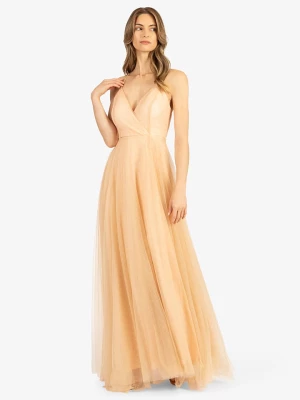 APART Sukienka w kolorze beżowym rozmiar: 34