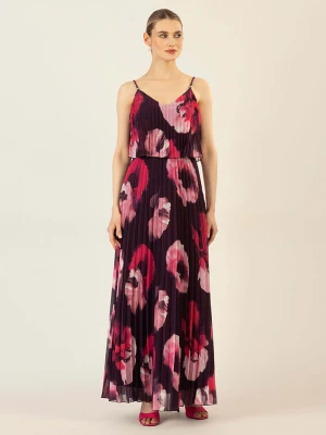 APART Sukienka w kolorze czarno-różowym rozmiar: 46