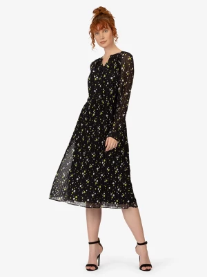 APART Sukienka w kolorze czarnym ze wzorem rozmiar: 40