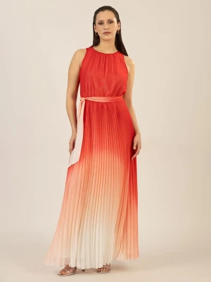 APART Sukienka w kolorze koralowo-białym rozmiar: 46