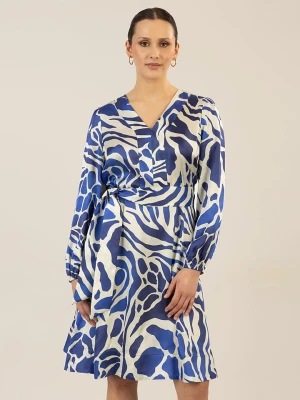 APART Sukienka w kolorze niebiesko-białym rozmiar: 44