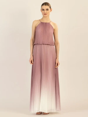 APART Sukienka w kolorze szaroróżowo-białym rozmiar: 46